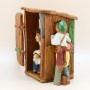 Cagadou Toilette Mur, accessoire miniature