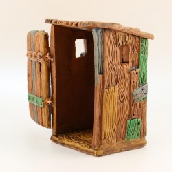 Cagadou Toilette Mur, accessoire miniature