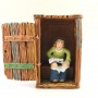 Cagadou Toilette Mur, accessoire miniature