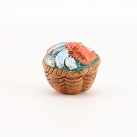 Panier poisson, accessoire miniature