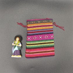 Pochette cadeau 3à5 santons