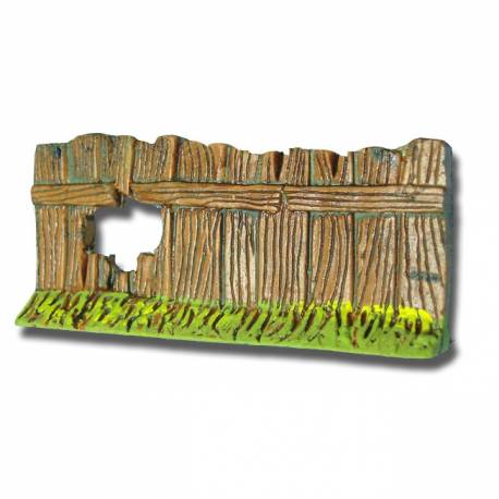 Barrière percée, accessoire miniature