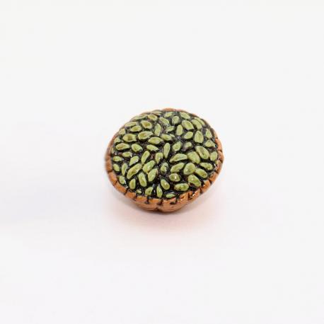 Panier d'olives, accessoire miniature